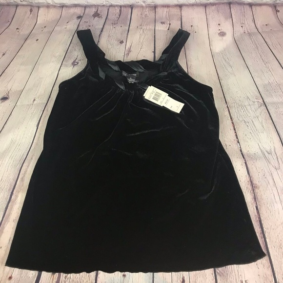 Spense Tops - NWT Spense Sleeveless Black Blouse Size Medium